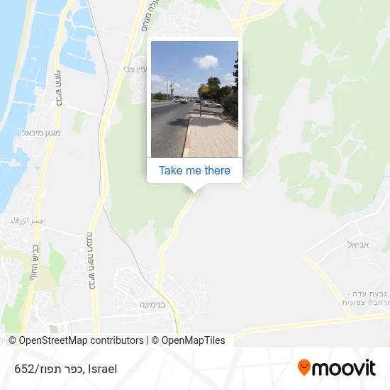 Карта כפר תפוז/652