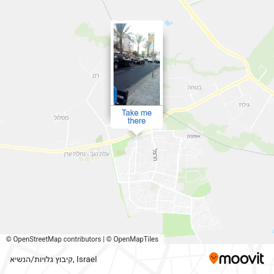 Карта קיבוץ גלויות/הנשיא