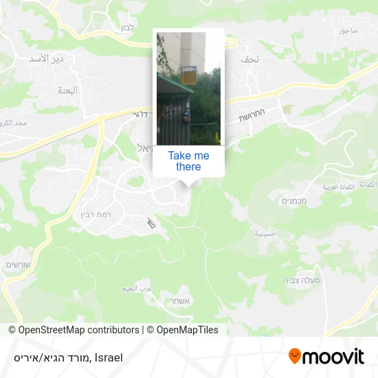 Карта מורד הגיא/איריס