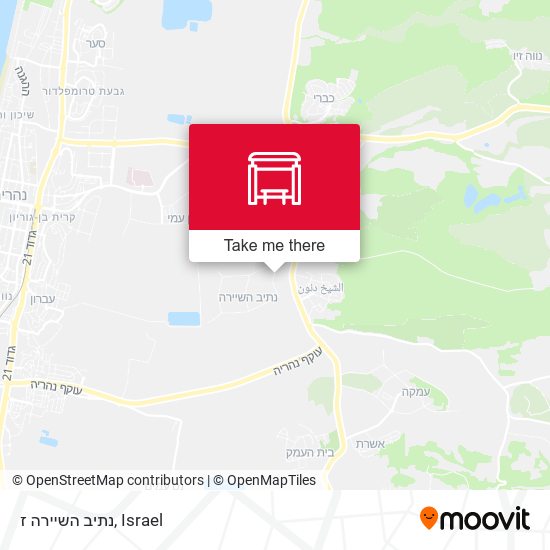 נתיב השיירה ז map