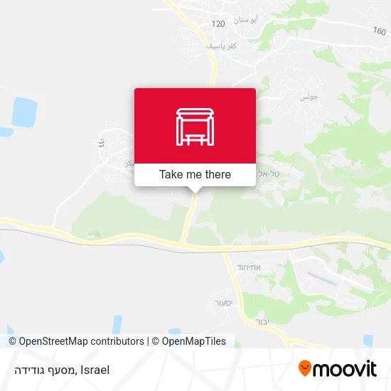 Карта מסעף גודידה