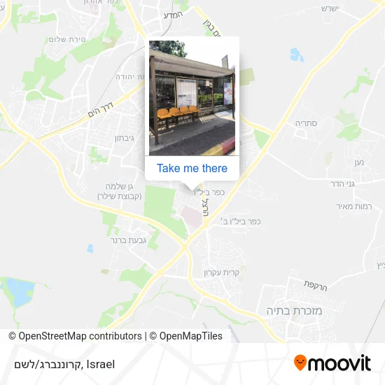 Карта קרוננברג/לשם