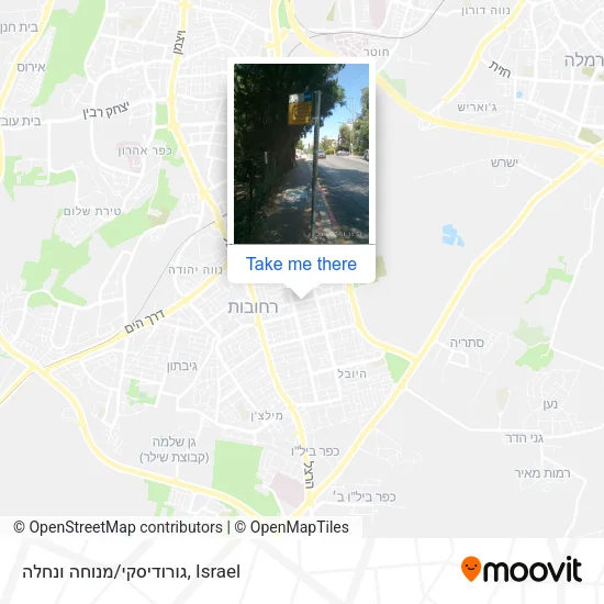 Карта גורודיסקי/מנוחה ונחלה