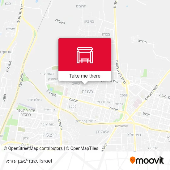 Карта שבזי/אבן עזרא