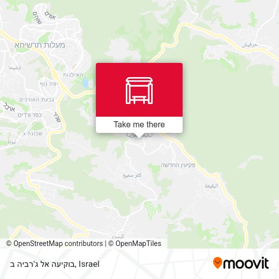 בוקיעה אל ג'רביה ב map