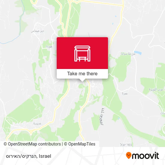 Карта הנרקיס/האירוס