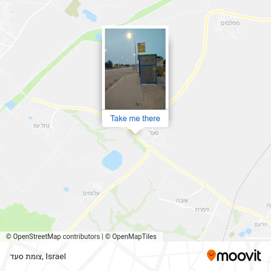 Карта צומת סעד