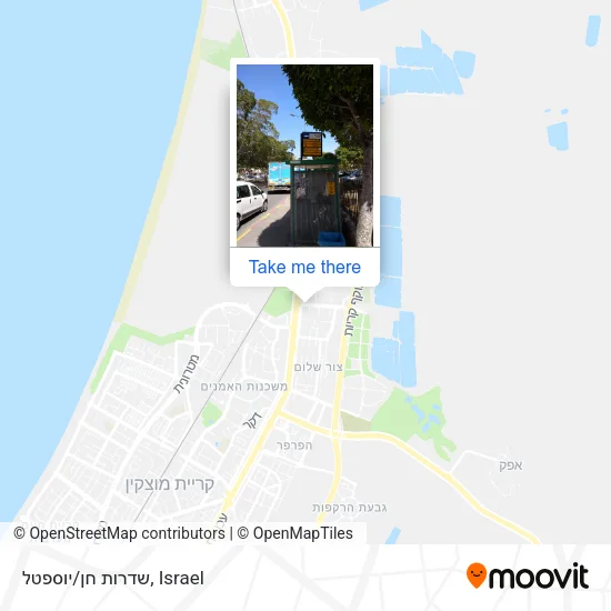 Карта שדרות חן/יוספטל