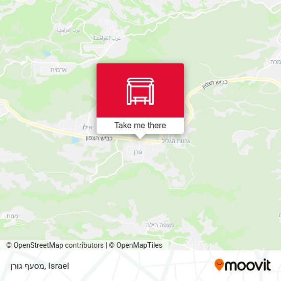 מסעף גורן map