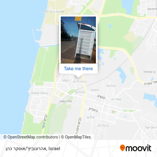 Карта אהרונוביץ'/אוסקר כהן