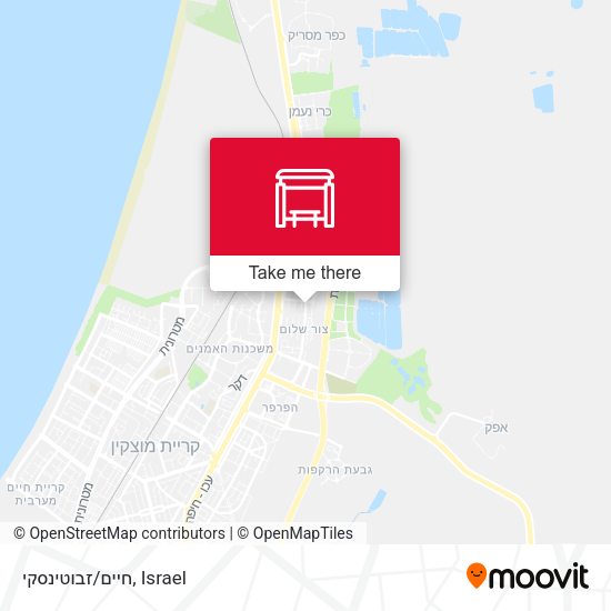חיים/זבוטינסקי map