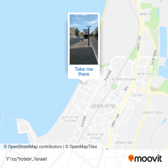 Карта יוספטל/צה''ל