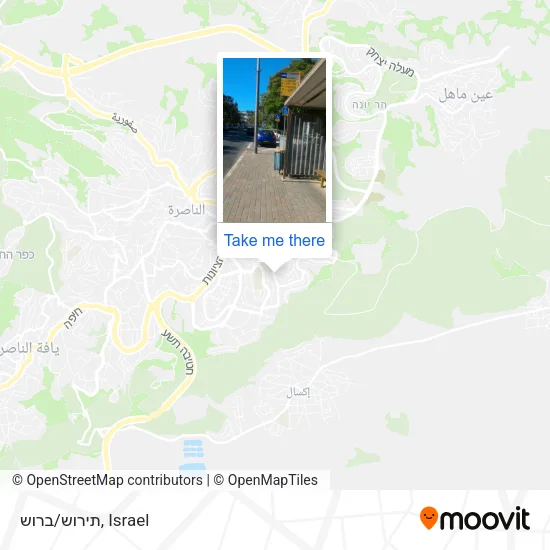 Карта תירוש/ברוש