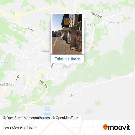 Карта תירוש/ברוש