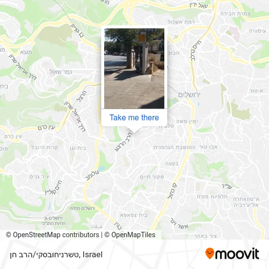 Карта טשרניחובסקי/הרב חן