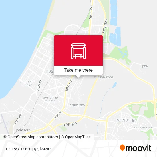 Карта קרן היסוד/אלונים