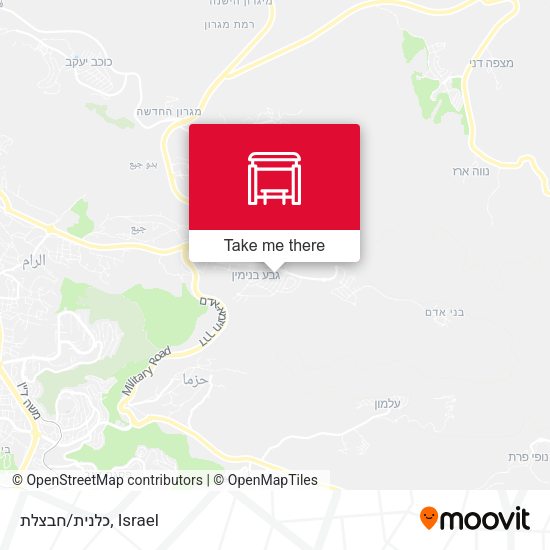 כלנית/חבצלת map