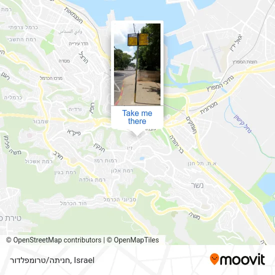 Карта חניתה/טרומפלדור