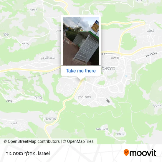 מחלף מוטה גור map