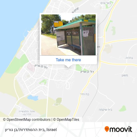 בית ההסתדרות/בן גוריון map
