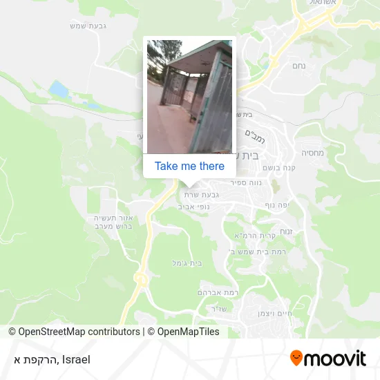 Карта הרקפת א