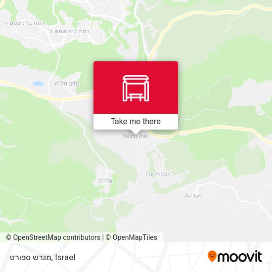 מגרש ספורט map