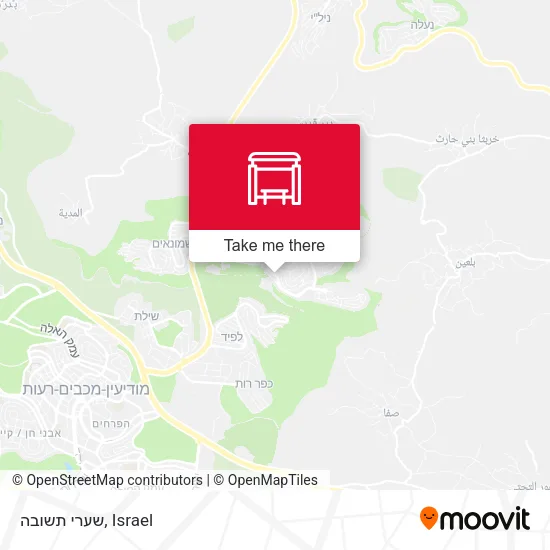 Карта שערי תשובה