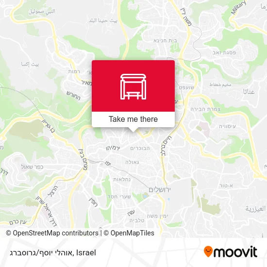 Карта אוהלי יוסף/גרוסברג