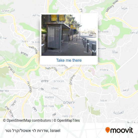 שדרות לוי אשכול/קרל נטר map