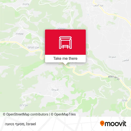 Карта מסעף נטועה