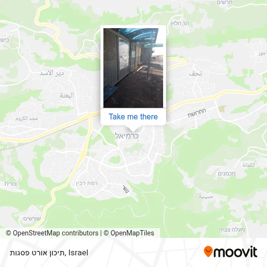 ORT Psgot High School map