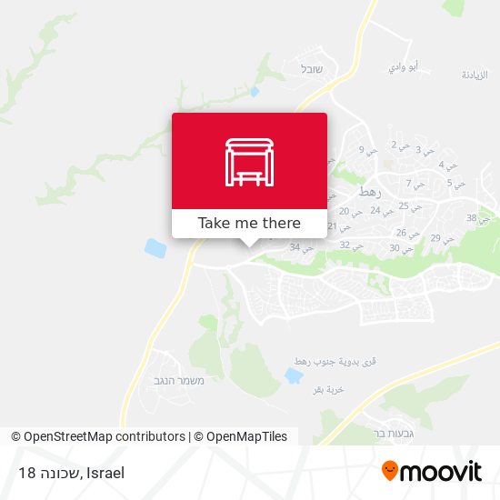 שכונה 18 map