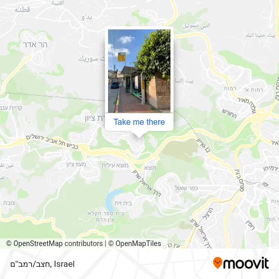 Карта חצב/רמב''ם