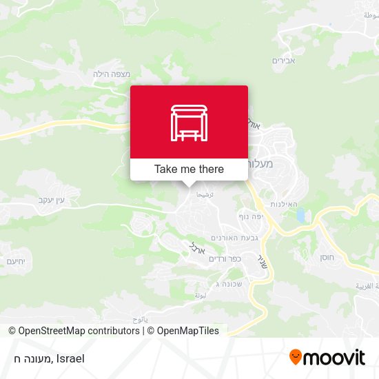 Карта מעונה ח