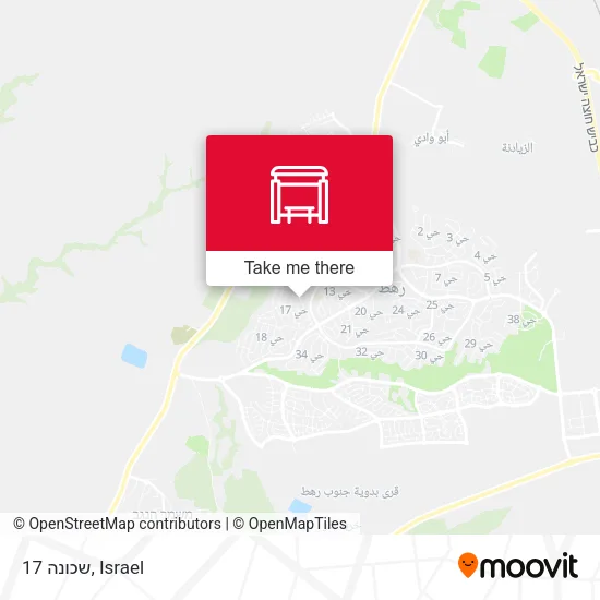 Карта שכונה 17