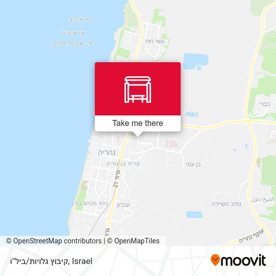 קיבוץ גלויות/ביל''ו map