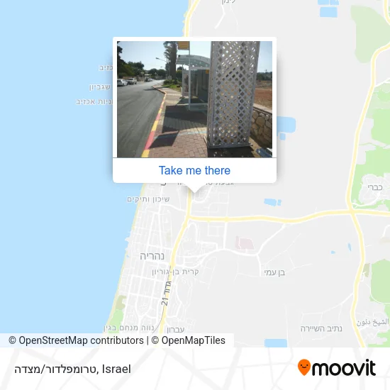 Карта טרומפלדור/מצדה