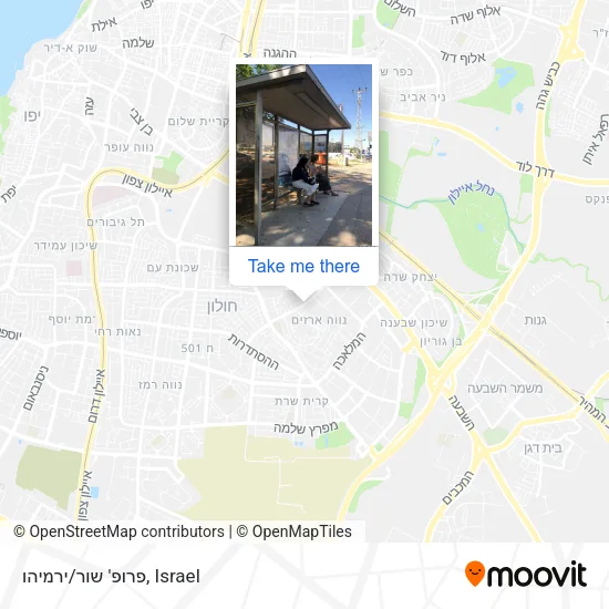 פרופ' שור/ירמיהו map