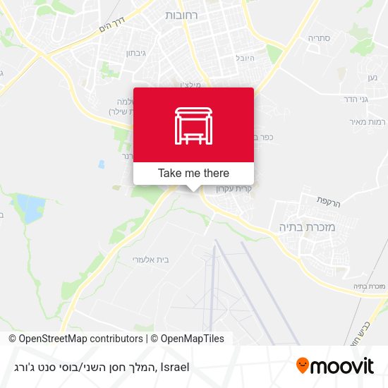 המלך חסן השני/בוסי סנט ג'ורג map