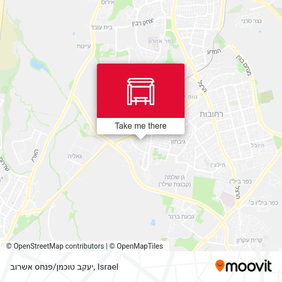 יעקב טוכמן/פנחס אשרוב map