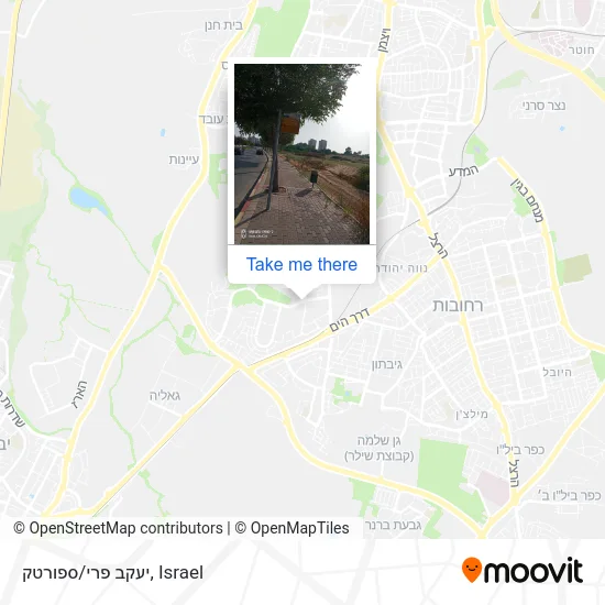 Карта יעקב פרי/ספורטק