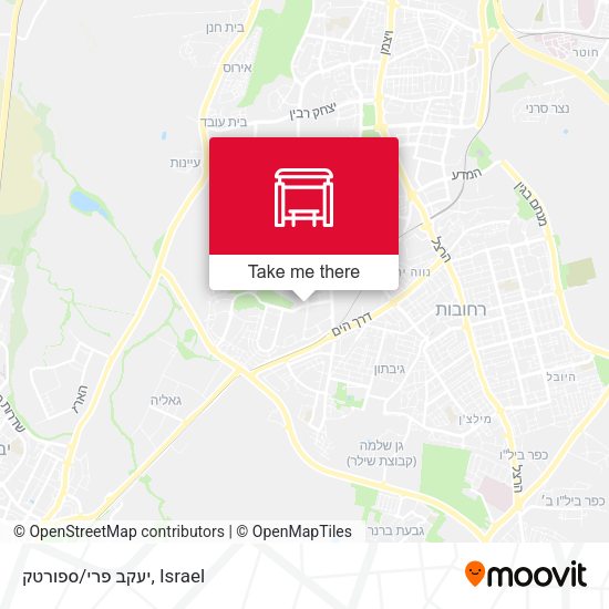 יעקב פרי/ספורטק map
