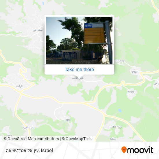 עין אל אסד/יציאה map