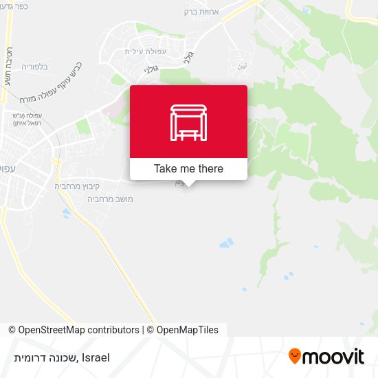 שכונה דרומית map