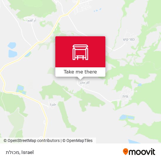 מכולת map