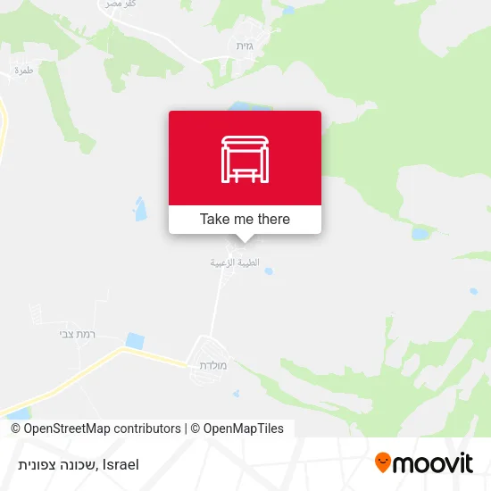 Карта שכונה צפונית