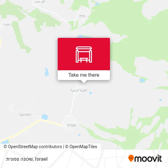 Карта שכונה צפונית
