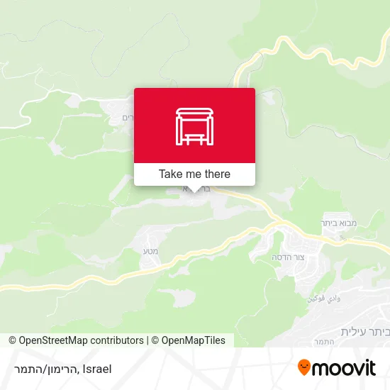 Карта הרימון/התמר
