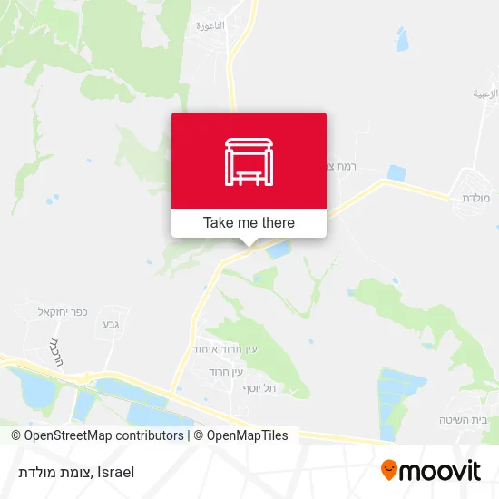 Карта צומת מולדת