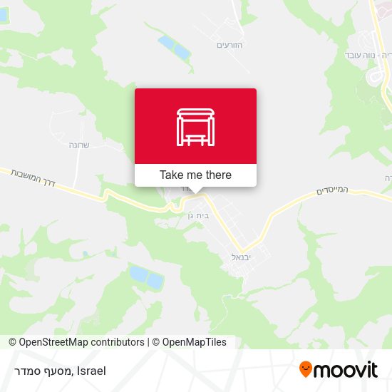 Карта מסעף סמדר